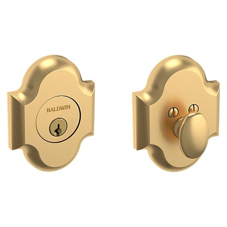 Baldwin Estate Lifetime Satin Brass Deadbolts 8252.044